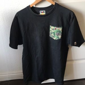 Bape Camo Pocket Tee Tshirt T-Shirt XL